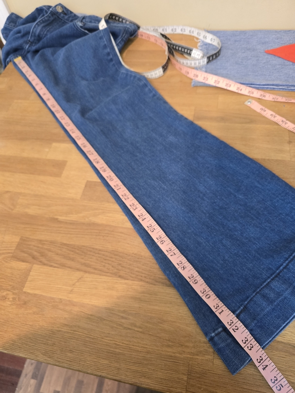 Kimes Ranch Lola Jeans Women's 10/34 Dark Wash Bootcut Flare Made in USA - Picture 11 of 12